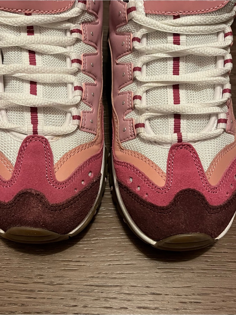 Skechers Energy - Sunny Waves NWOB Chunky Sneaker Retro Pink Size 8 - Picture 4 of 8